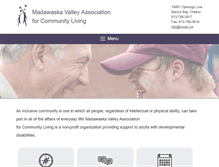 Tablet Screenshot of mvacl.ca